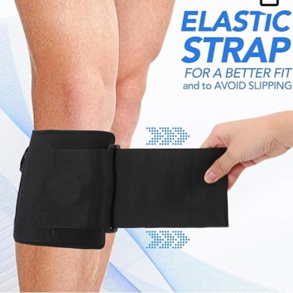 Sciatic Nerve Pain Relief Brace Targeted Compression Knee Brace w/ Pressure Pad - Picture 2 of 8